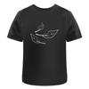 Falling Leaves Graphic Print T-shirt