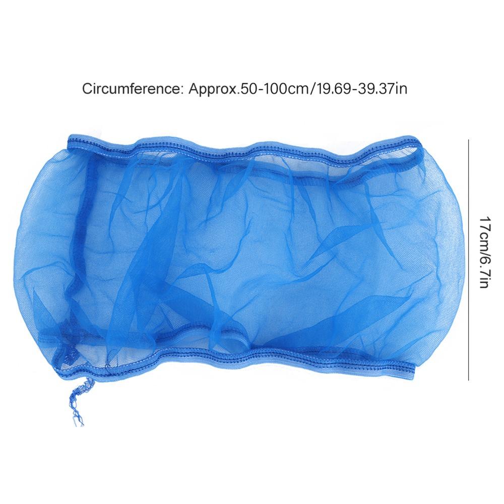 2pcs Lightweight Seed Catcher Guard Polyester Bird Cage Mesh Cover Bird Cage Accessory Pet Birds