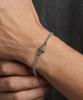 Julius1 Unisex Antique Flower Bracelet Jsb-029