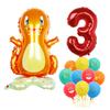 Standing Pokémon Pikachu Squirtle Child Elf Birthday Aluminum Film Printing Latex Balloon Gift