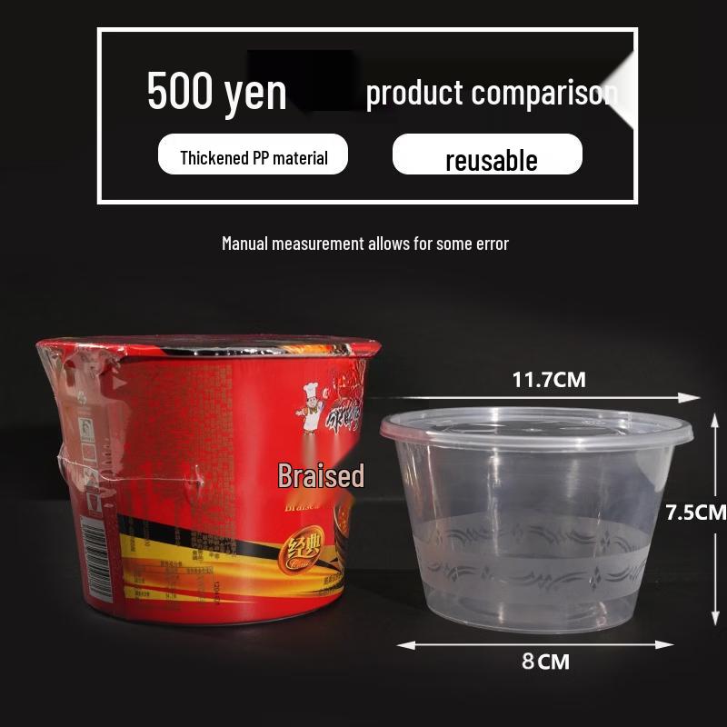 

Disposable Round Takeout Meal Box