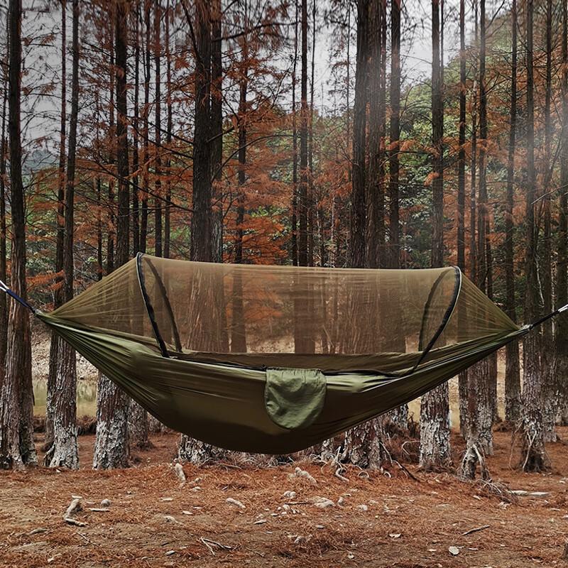 Quick Setup Mosquito Net Camping Hammock