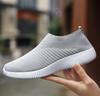 YRZL Womens Shoes Knitting Sock Sneakers Women Flat Shoes Casual Breathable Comfortable Slip on Flats Walking Shoes for Women