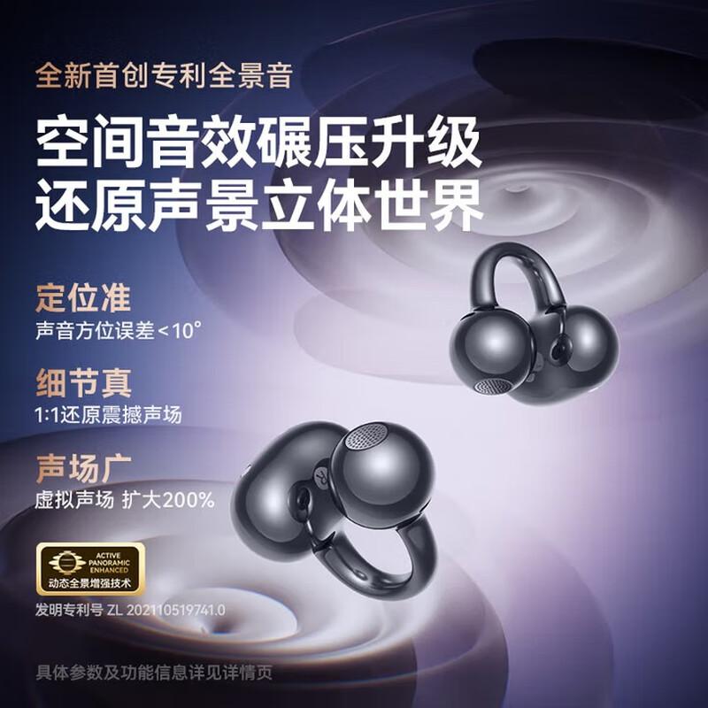 

Sainner Clip-On Sports Noise-Cancelling Bluetooth Earphones