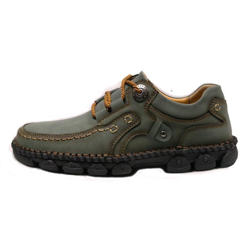 2025 Leather Shoes Men Casual Sneakers Comfort Design Man Shoe Business Leather Loafers Men Shoes Moccasins Tooling Shoe