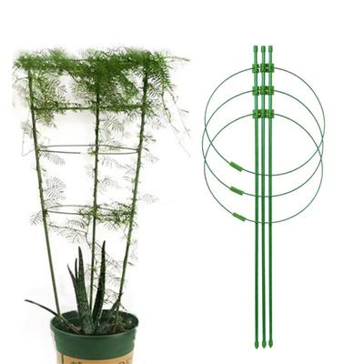 45cm Adjustable Tomato Plant Support Garden Climbing Vine Rack Plant Potted Support Plant Stake For Flower Trellis Bracket