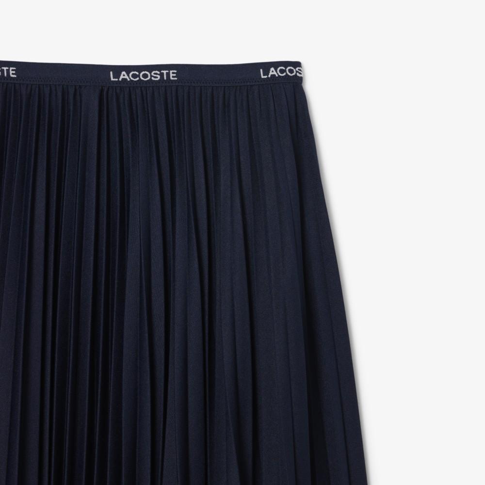 [lacoste] Women's Essential Long Pleated Skirt JF1402-56G166