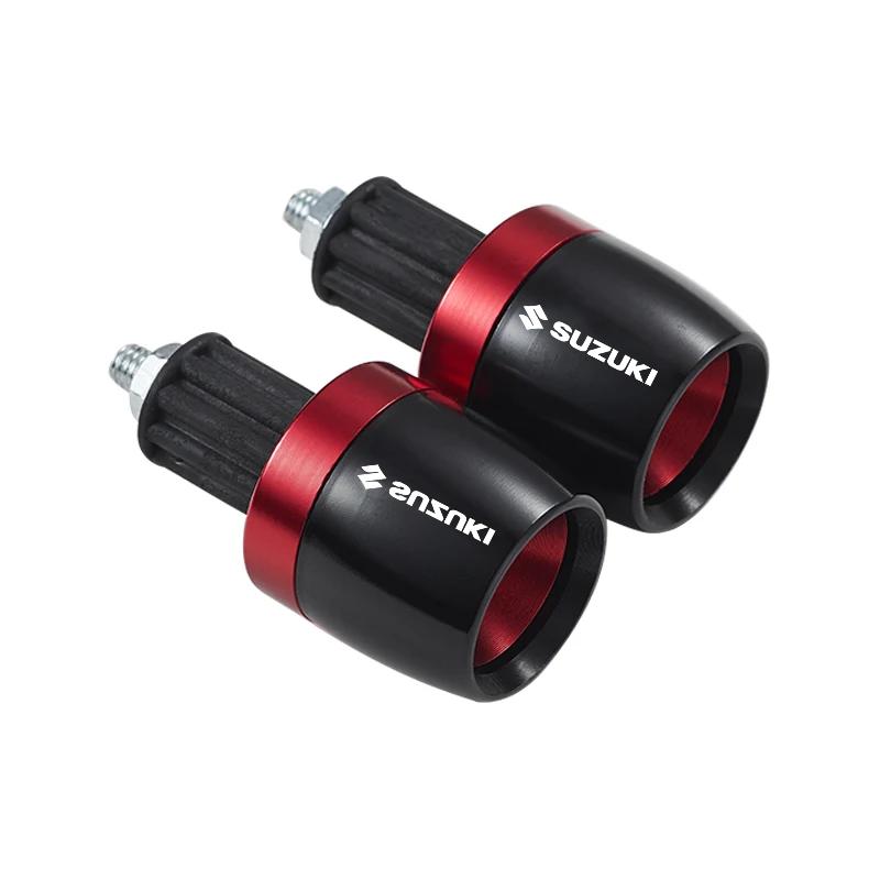 For Suzuki GSXR GSX-R GSX 600 750 1000 GSX-S 125 750 1000 GSR 750 600 400 Suzuki Motorcycle Hand Grips Handle Bar End Cap