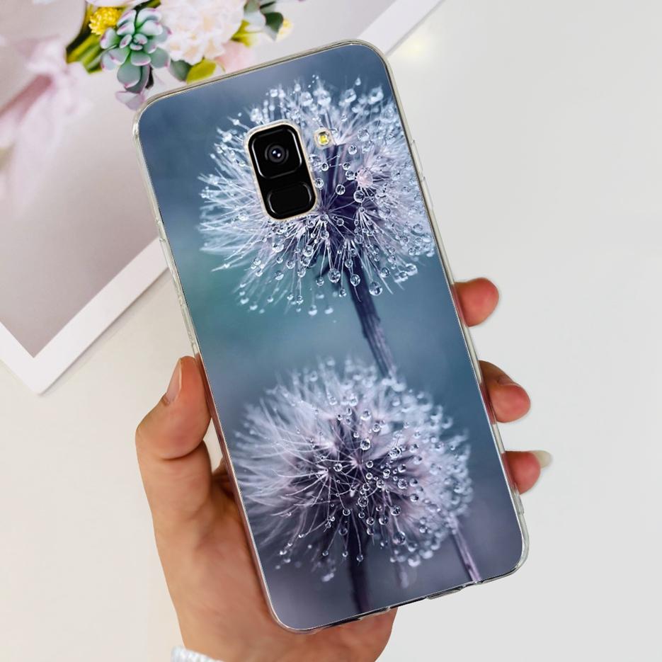 For Samsung Galaxy A8 Plus 2018 Case SM-A730F Luxury Painted Cover Soft Silicone Phone Case For Samsung A8 2018 A530F A8+ Fundas