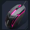 Computer Universal USB Luminous Wired Mouse Desktop DIY Installed Laptop Distribution Home Office