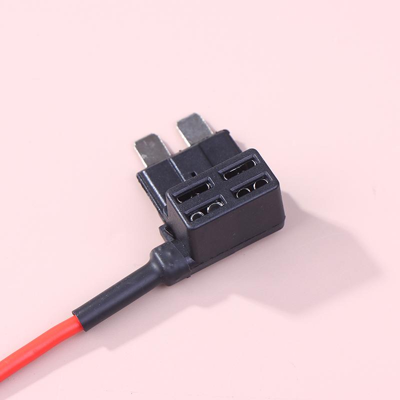 12 Stück 4 Arten von 12V Zusatzschaltkreisadaptern und Sicherungssatz - Abzweig-KFZ-Sicherungshalter mit Micro2 Mini ATC ATS Thin Abzweigadapter