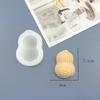 Food Grade Silicone Peanut-Shaped Mold Flexible Handmade Mousse Cake Mold Reusable Heat Resistant French Pastry Mold Pudding