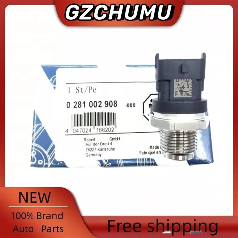 Fuel Rail Pressure Sensor 0281002908 For KIA Sorento Hyundai 2.5 CRDi Mitsubishi