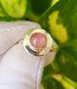 Natural  Pink Tourmaline Gemstone 925 Sterling Silver Designer  Ring Size 5.5 US