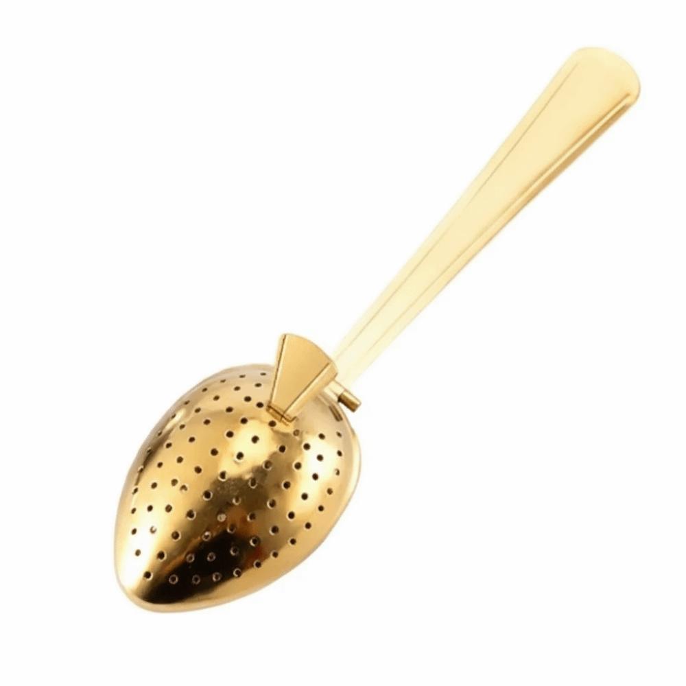 Stainless Steel Tea Infuser Strainer Reusable Fine Mesh Tea Filter Diffuser Spoon Shape Mesh Strainer Tea Infuser Sieve