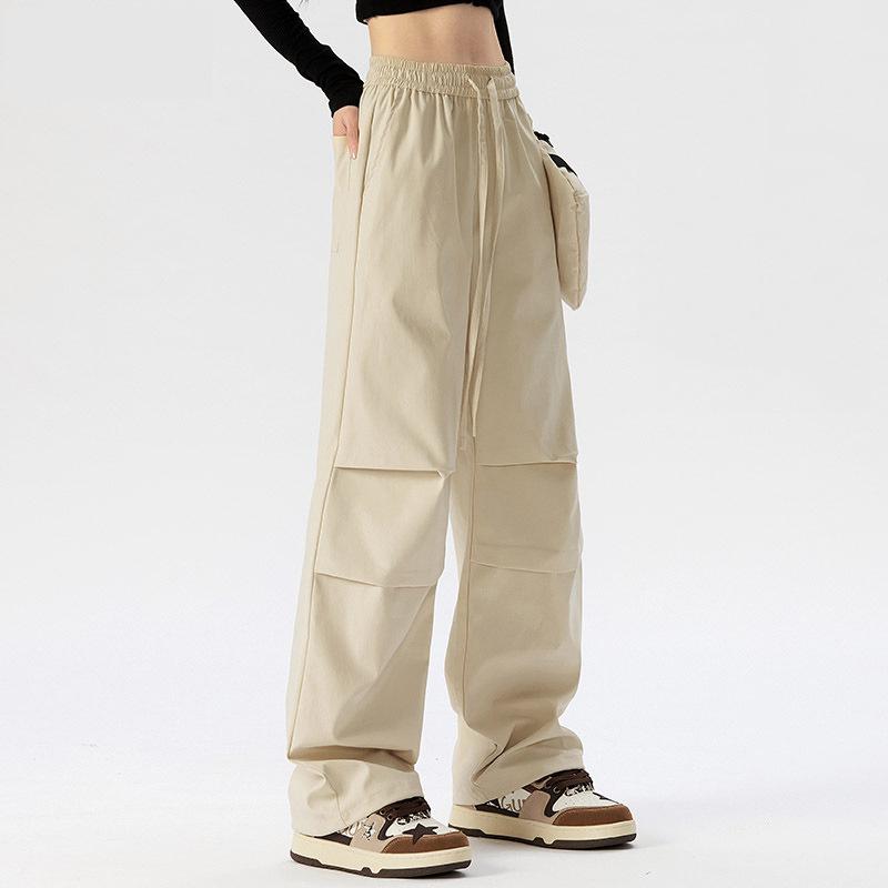 

Унисекс функциональные брюки карго с широкими штанинами на весну 2024 года для улицы, велоспорта и работы XS