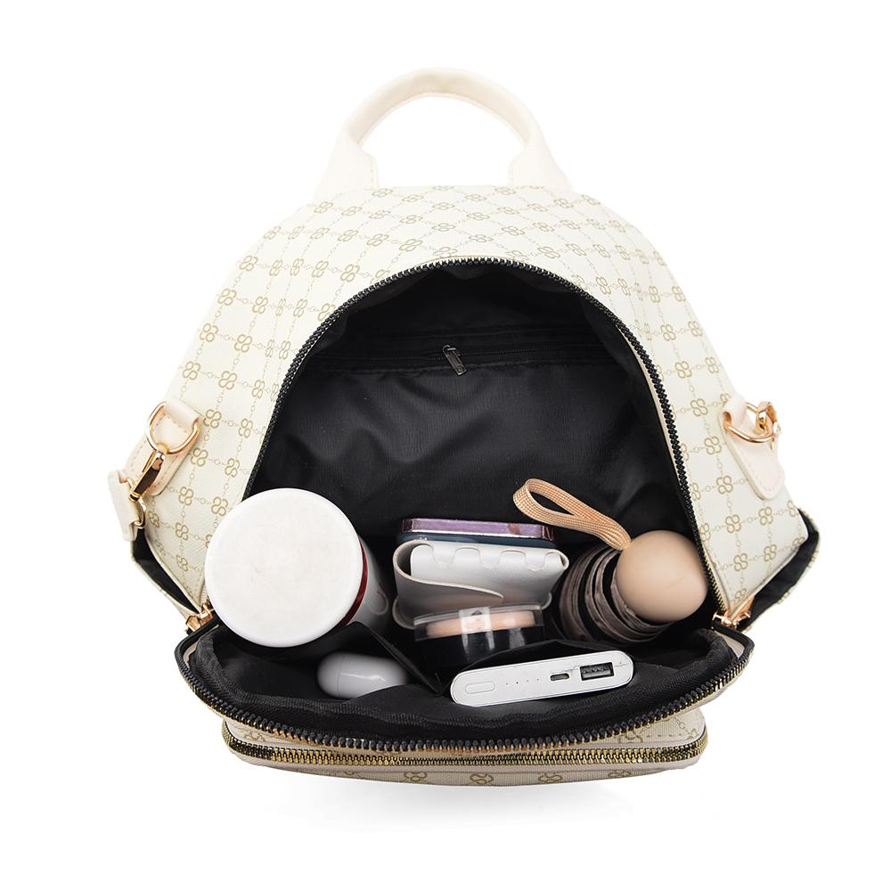 Retro Ryggsäck Dam Multifunktionell Axelväska Student Skolväska