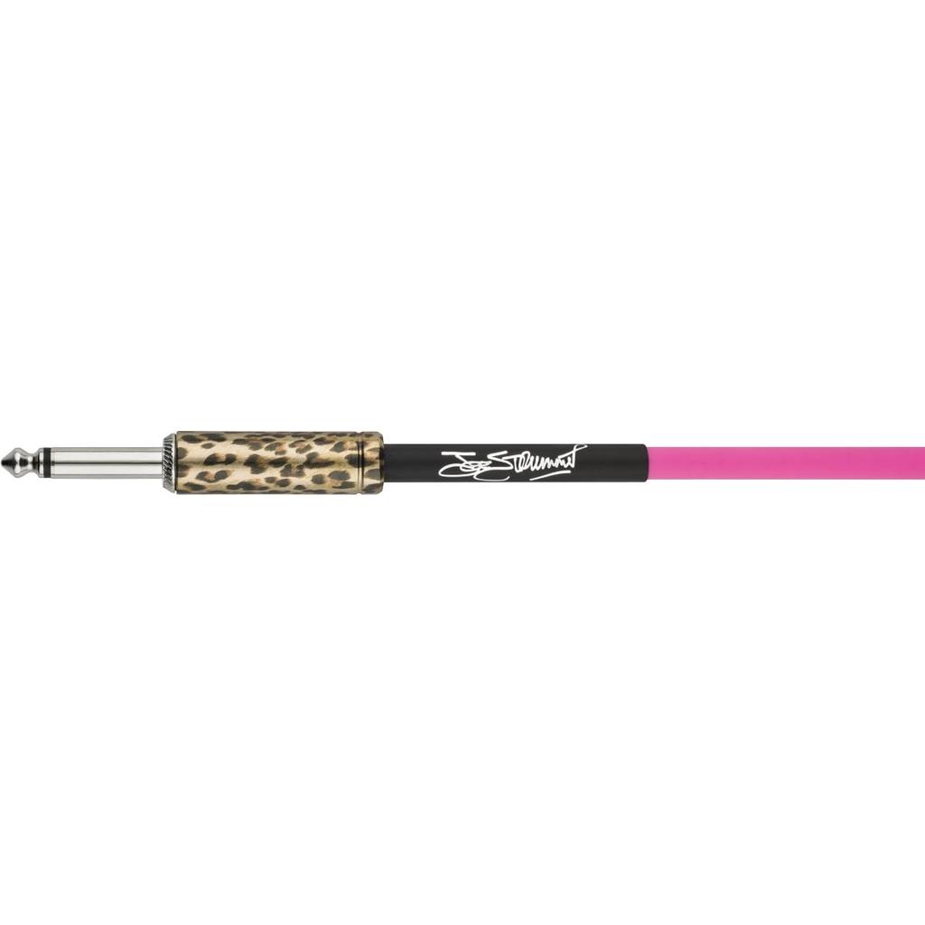 Strummer Instrument Cable Pink Leopard Fender Fender/Joe 13’ [Shielded Cable]