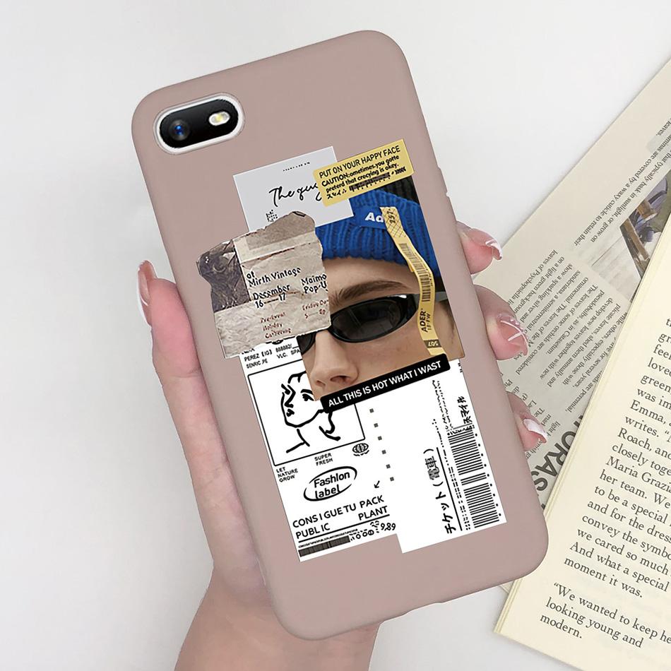 For OPPO A1K Phone Case Daisy Flower Heart Cover Silicone Soft Coque For oppo a1k RMX1941 A1K A1 k Oppo Realme C2 RealmeC2 Funda