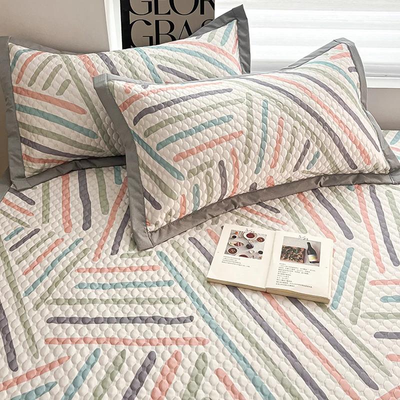 New Ice Beanie Washable Ice Silk Summer Printed Single Soft Summer Sleeping Mat