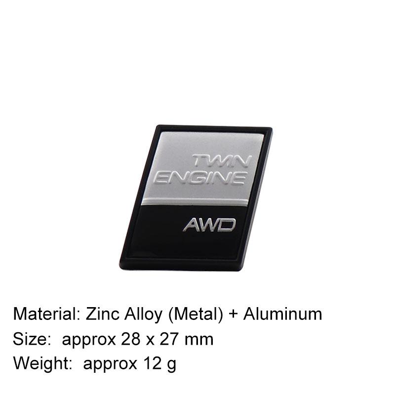 3D R AWD Švédská vlajka Švédsko DVOU MOTOROVÉ auto Blatník kufr Zadní kapota Nálepka Emblém Odznak Nálepka Pro S60 S90 S80 XC60 XC90 XC40 V40 V60 V90