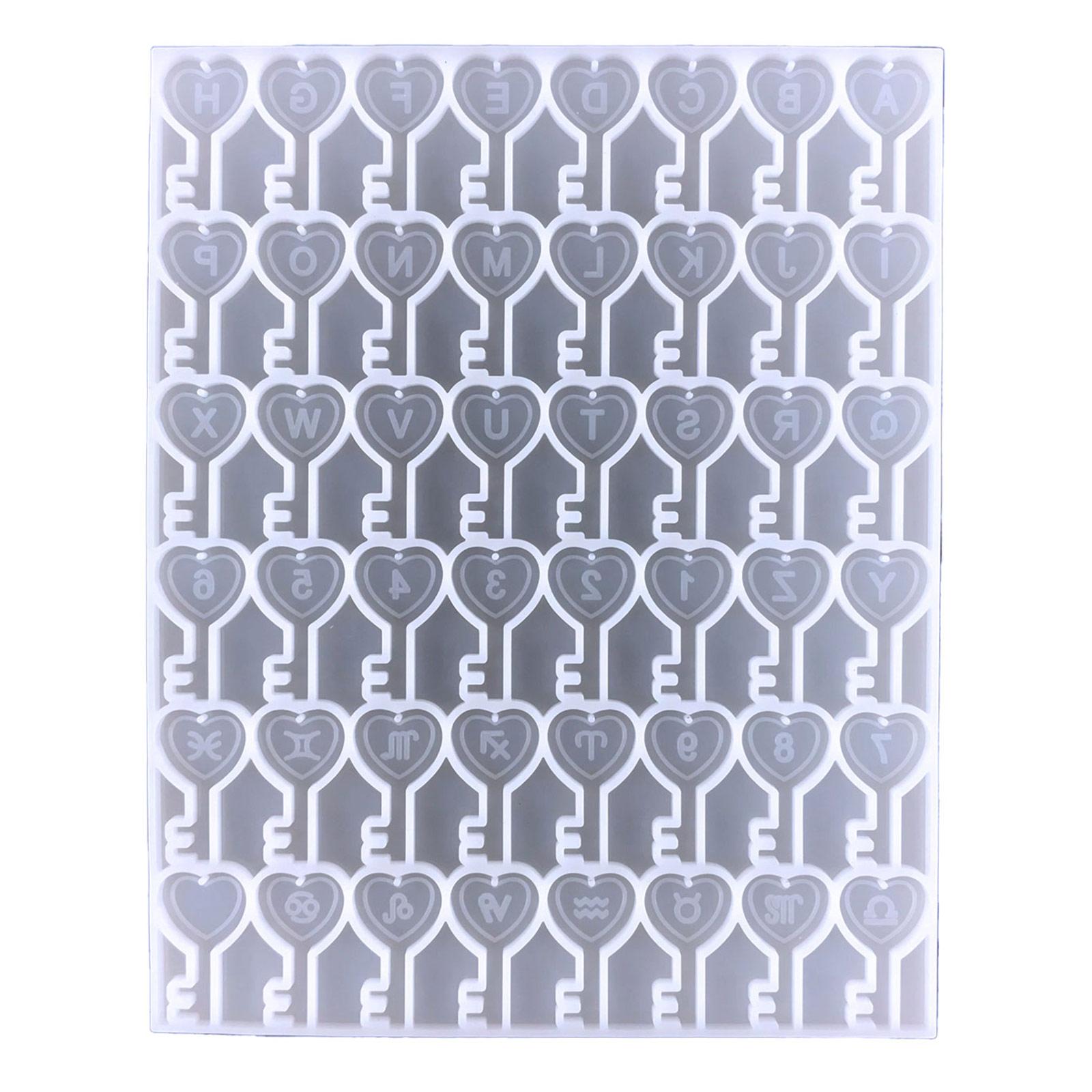 

Серьги с цифрами, алфавитом и созвездиями, силиконовая форма из кристаллов и эпоксидной смолы для самостоятельного изготовления ювелирных изделий с замком-ключом, эпоксидная форма для самостоятельного изготовления C 2