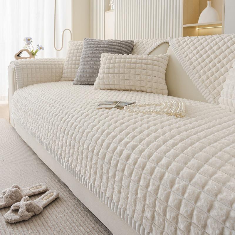 Sofa Cushion Plush  New Non-slip Sofa Cover Full Cover Sofa Towel