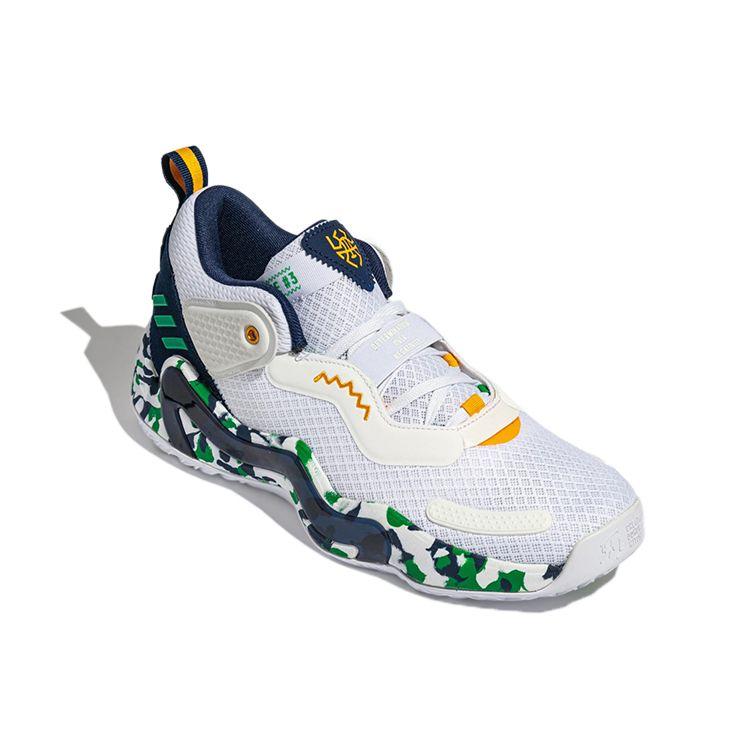 Adidas PRZYWDZIEWAĆ. Wydanie #3 GCA Utah Jazz Męskie Sneakersy Biały Chmurny-Biały Teamowy-Granatowy GV7258