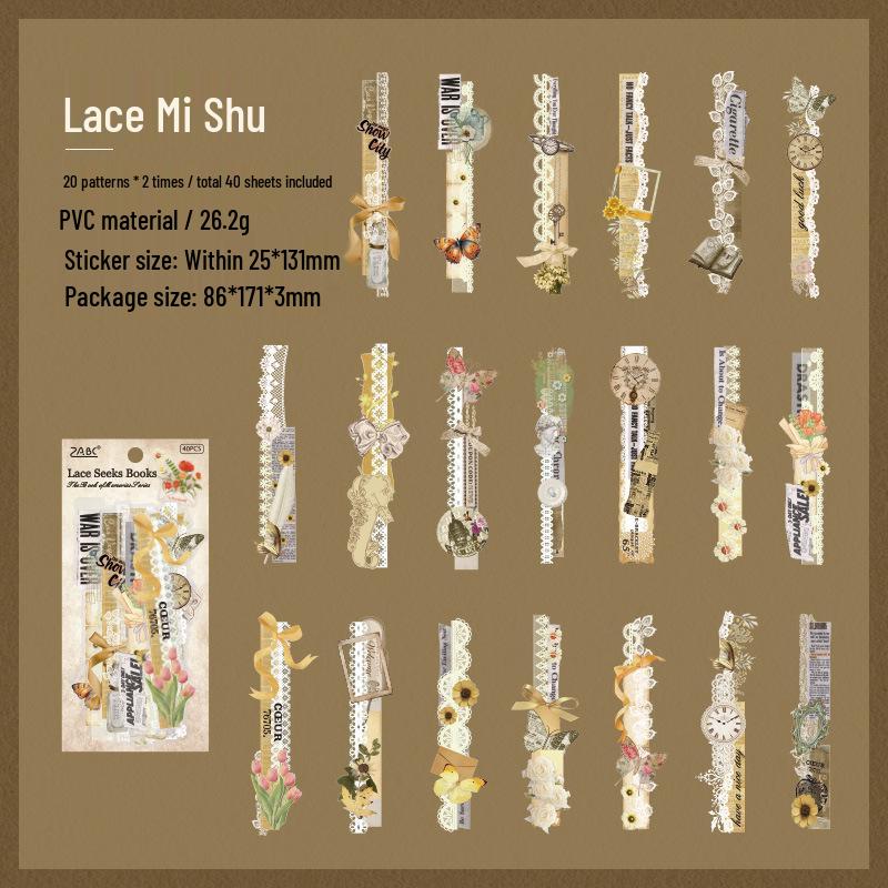 Retro Memory Book Stickers: Journal & Diary DIY Collage Decor