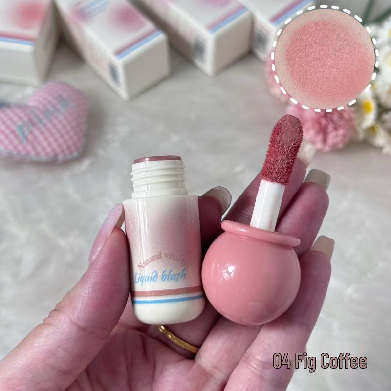 Vibrant Liquid Blush for Dewy Skin, Long-lasting & Smudge-proof, Perfect for Natural Daily Makeup.