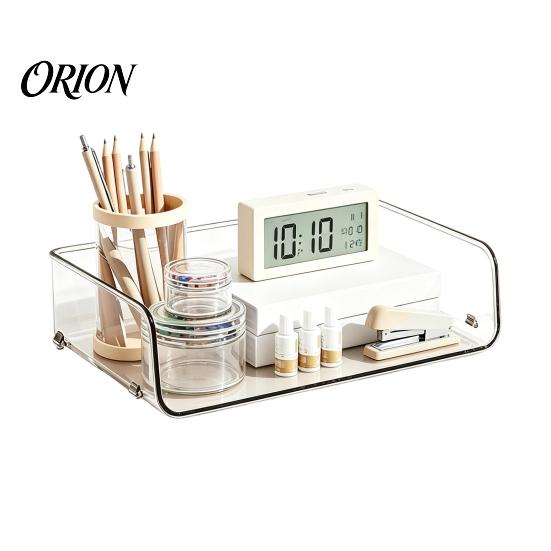 Acryl Aktenordner Halter Klares Tablett, 1/2/3/4/5 Etagen Papier Dokument Büro Aufbewahrungsbox Box, Stapelbar Zubehör Schreibtisch Ständer Halter