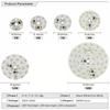7W 9W 12W 15W 18W Patch Lampenplatte Rund Glühbirnen Chip LED Chip LED Downlight Chip Licht Chip Lampe Perle