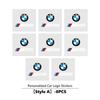 Car Logo Sticker Emblem Auto Body Decal Decor Accessories For BMW M Sport M2 M3 M4 M5 M6 E46 E90 E60 F10 F20 E87 X3 X6 PI1