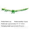 Dinosaur Themed Party Supplies Birthday Decorations Disposable Tableware Banners Flag Paper Plates Paper Towels