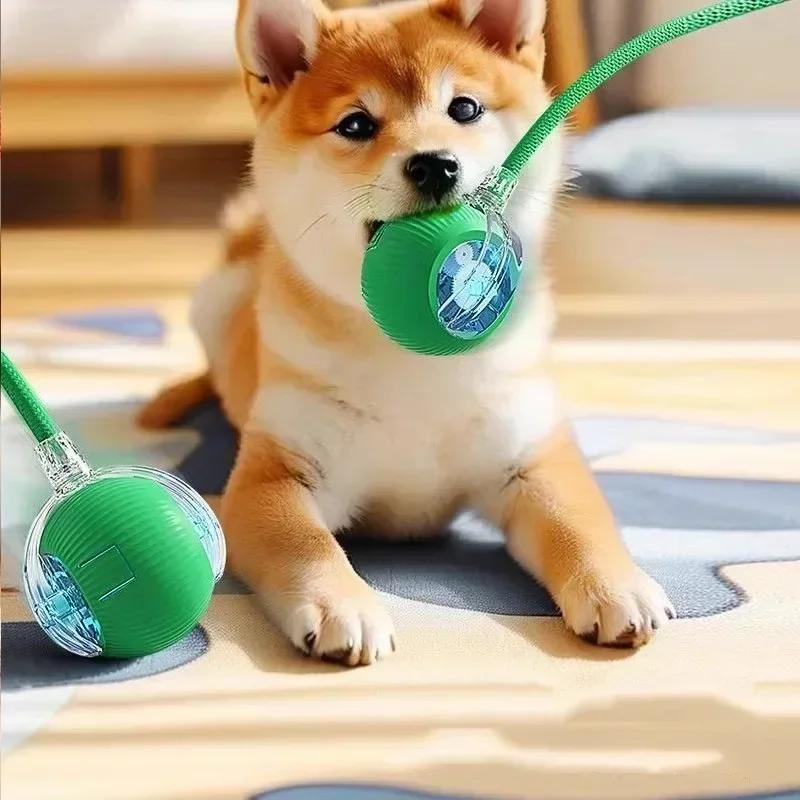 Smart Dog Toy Ball Electronic Interactive Pet Toy Moving Ball USB Automatic Move Bouncing Puppy Birthday Gift Cat Product
