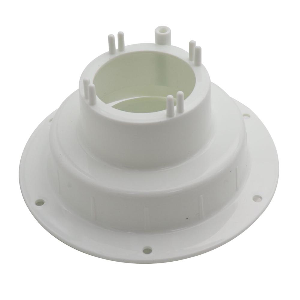 2pcs Vent Cap White Plastic Roof Cover for Trailer Camper 1" to 2 3/8