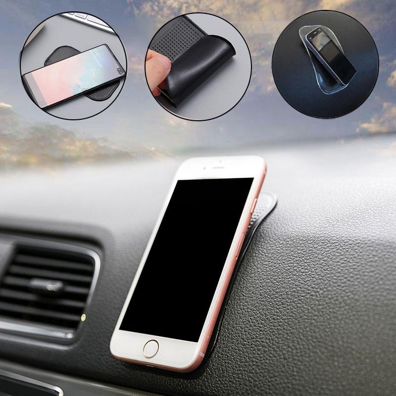 Mata Antypoślizgowa na Deskę Rozdzielczą Samochodu Uchwyt Antypoślizgowy Telefon Okulary Przeciwsłoneczne Perfumy Auto Antypoślizgowa Podkładka Żelowa do Uchwytu GPS