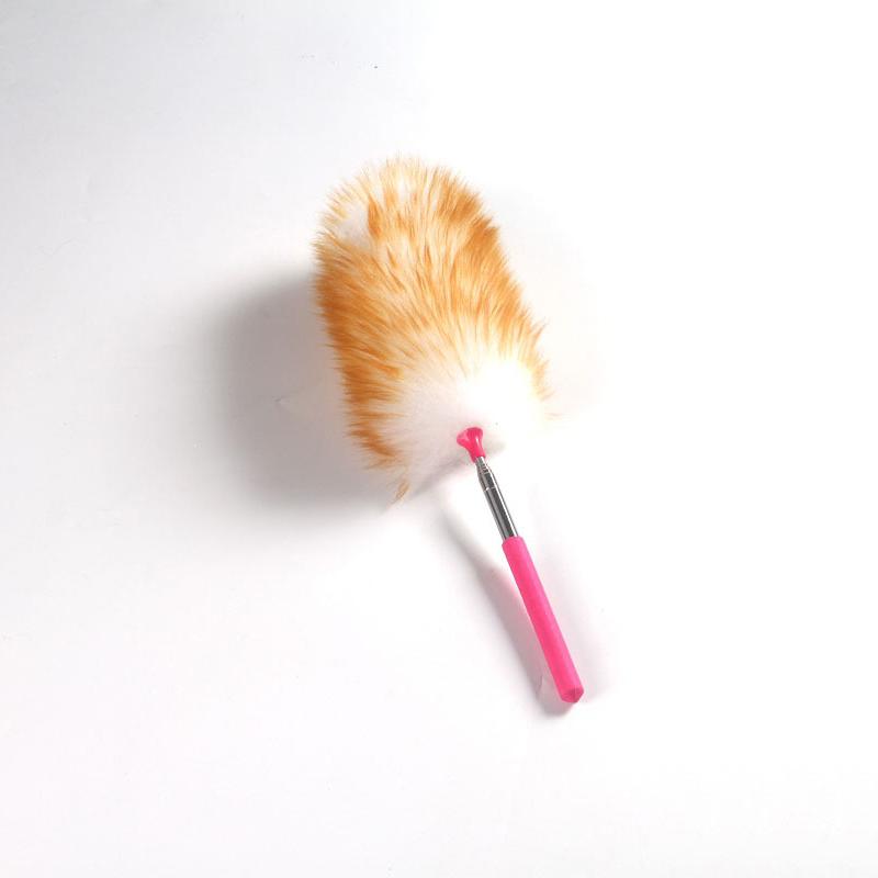 

New Scalable Wool Duster Household Cleaning Dust Duster Brush Car Cleaning Sweeping Dust Home Use Washable Clean Houseware Tools розы красного