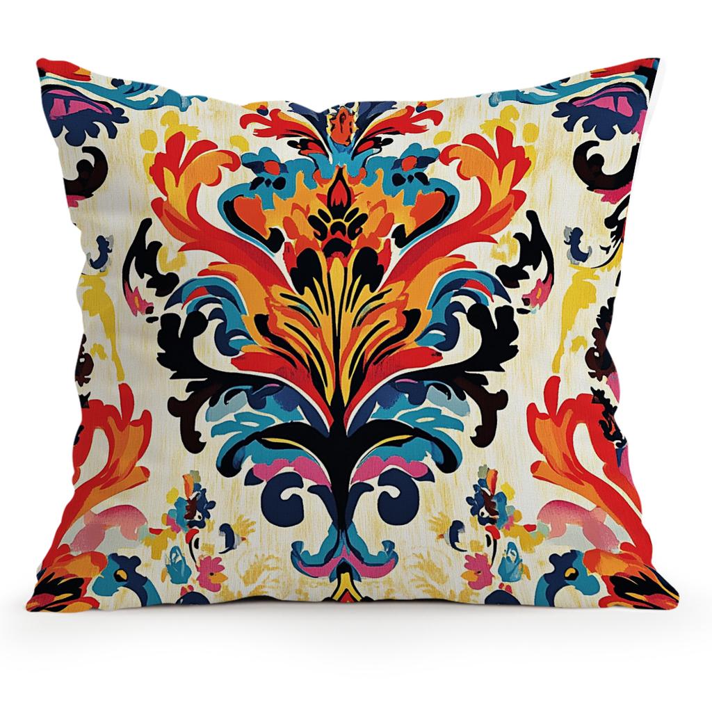 Vintage Persian Style Pillowcase Bedroom Sofa Cushion Cover 100% Polyester Living Room Cushion Pillowcase Home Decor