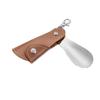 Japan and South Korea Metal Leather Shoehorn Portable Unisex Shoe Lifter Hanging Deduction Shoehorn for Keychain