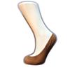 Silky Womens/Ladies Comfort Sole Footsies (1 Pair)