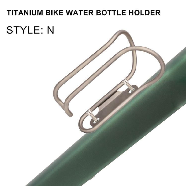 Titaniums Alloys Hollows Bicycles Bottle Stand Bike Water Bottle Cage Bracket Bicycles Cycling Bottle Mount Stand