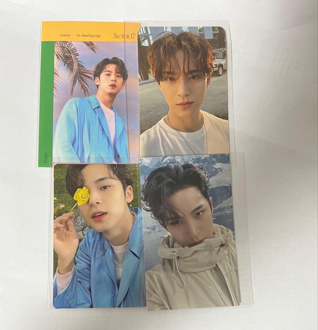 [USED] Seventeen Sector 17 Mingyu Bonus Photocard