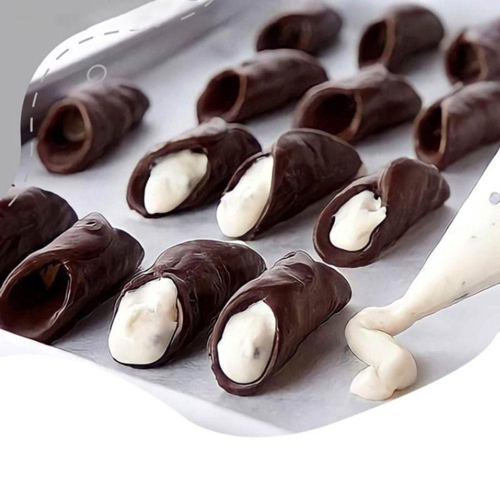 DIY Sahnehornform Wiederverwendbare Kuchenbackformen Modische Croissantform