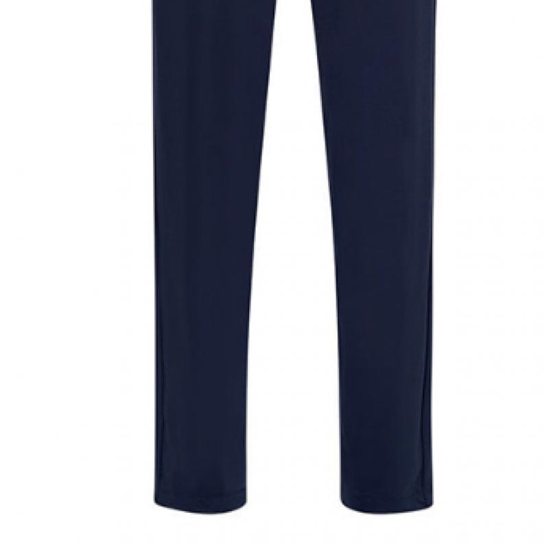 Hanro Night Selection Long Sleeve Pajama Set 75109 Deep Navy 