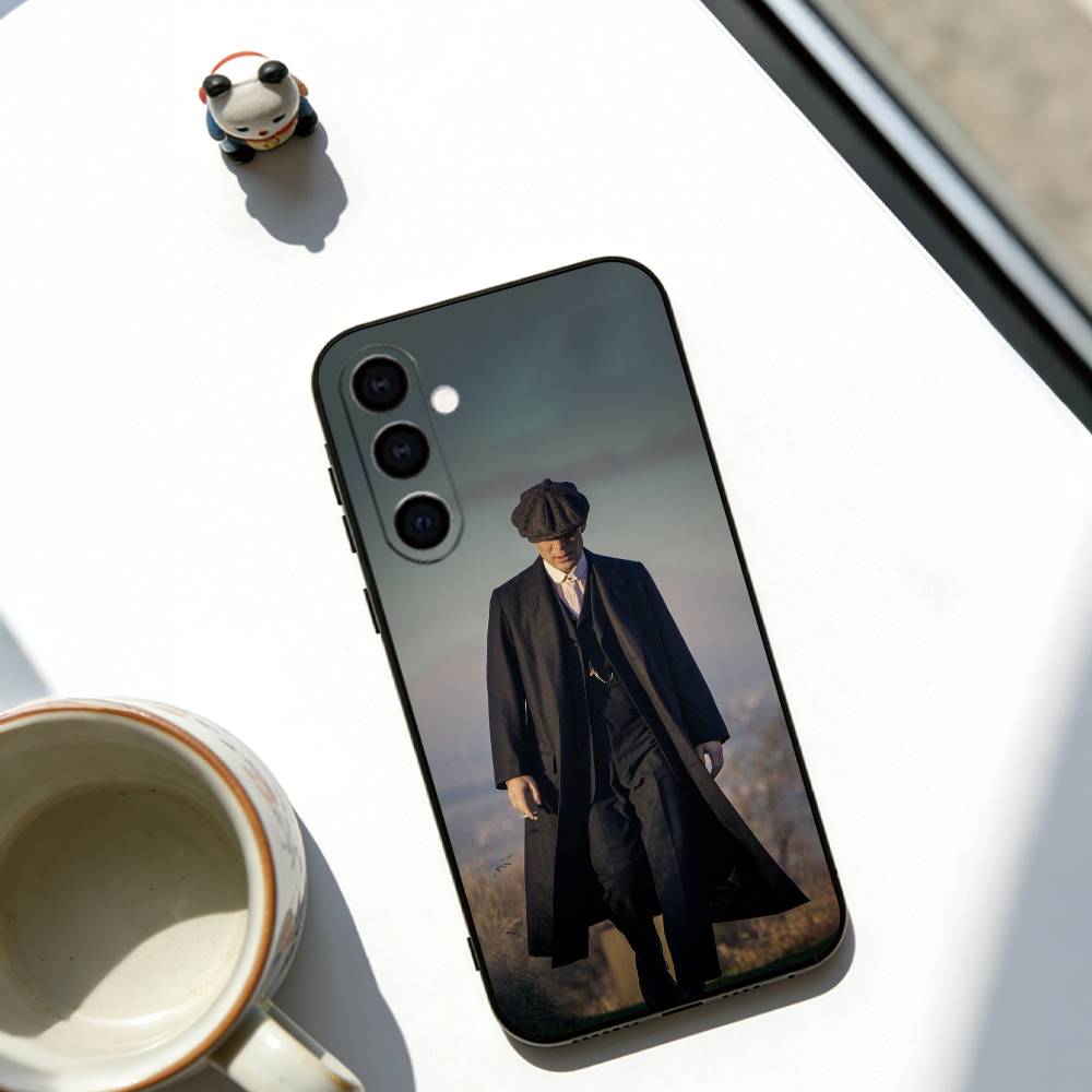 Movie Peaky Blinders Phone Case For Samsung Galaxy A73,A72,A71,A70,A53,A52,A51,Others Soft Black Cover