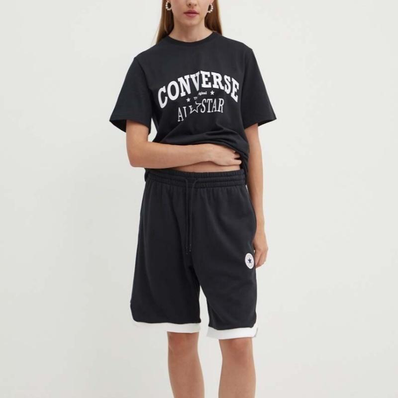 Converse Retro Knit 9" Shorts Asia Sizing 'Black' Men's 10026456-A01