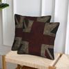 British Flag 2 Pcs Square Pillowcase Pillow Cover Cushion Zip Decorative Comfort Throw Pillow For Home Sofa