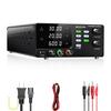 RUZIZAO 600W Wysokowydajny Stabilizowany Zasilacz DC, 0-30V, 0-20A, 3 Tryby Pamięci, Ochrona OCP/OVP, Przycisk Wyjścia/Blokady, Pokrętło Enkodera, 4-cyfrowy Napięci