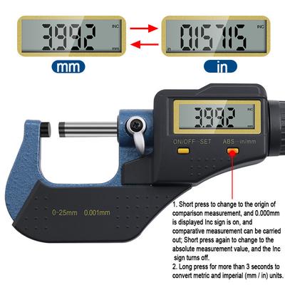 Größen- & Entfernungsmessung – Mikrometer